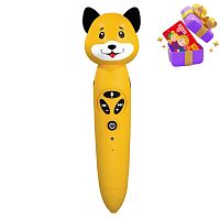 Логопедическая игрушка Собачка Буля BertToys FD112 желтая