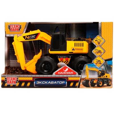Инерционная модель Экскаватор Технопарк M524-H11257-EXC-R 02