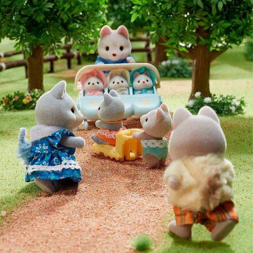 Игровой набор Sylvanian Families Хаски-близняшки Epoch 5638 фото 5