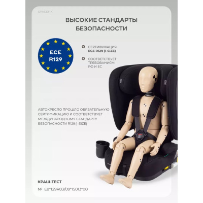 Автокресло Rant SpaceFix T007F Black