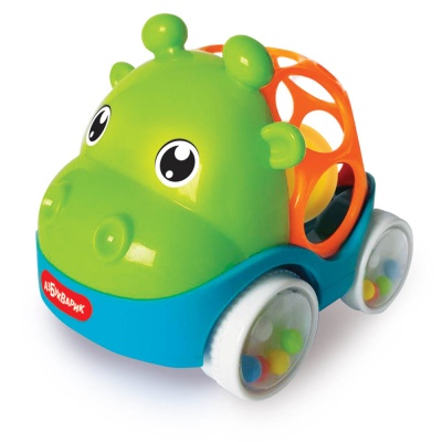 Игрушка Бегемотик Зверята-хохотуши Азбукварик