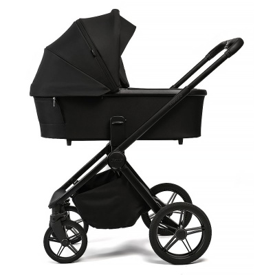Коляска 2 в 1 Peppy Monaco Black рама чёрная 03