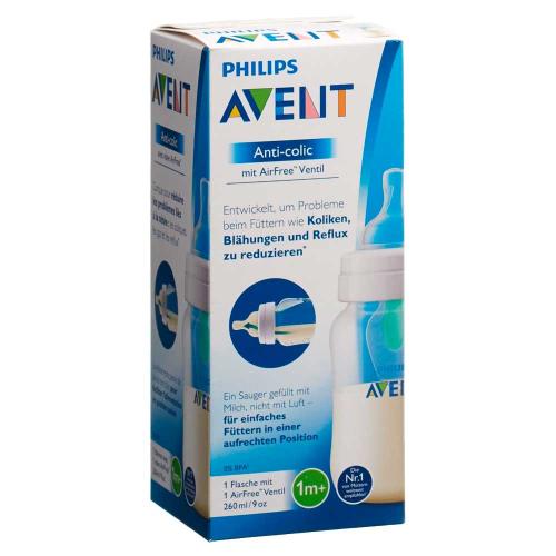 Бутылочка Anti-colic с клапаном AirFree 260 мл Philips Avent SCF813/14 фото 6