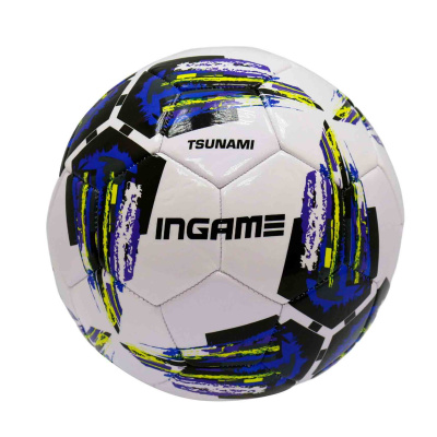 Мяч футбольный Ingame Tsunami №5 IFB-131 син