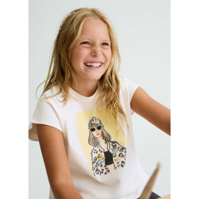 Футболка Mayoral 6010/11 молочный 04