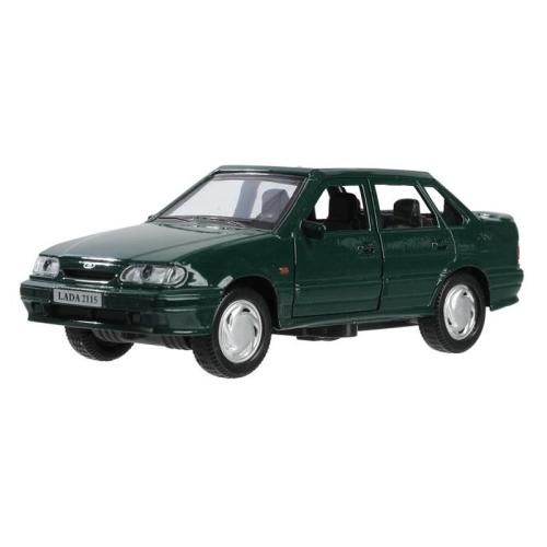 Машинка металлическая Lada-2115 Samara Технопарк 2115-12-GN фото 4