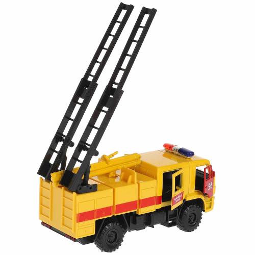 Игрушка КаМАЗ-43502 Аварийная служба Технопарк KAM43502-15EM-YE фото 5