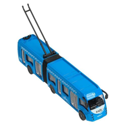 Модель металлическая Троллейбус Технопарк SB-18-11WB(IC) (48) фото 5