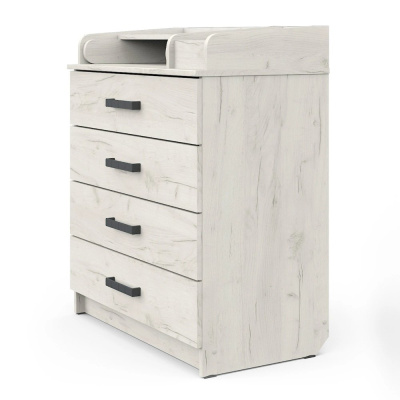 Комод пеленальный Атон Сириус-2 Marvin дуб крафт белый 02