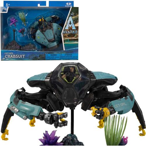 Набор фигурок Аватар 2 Путь воды Crab Suit w/RDA Driver 9см McFarlane Toys MF16384