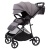 Прогулочная коляска Peppy Amici Grey рама Black Chrome (LX)