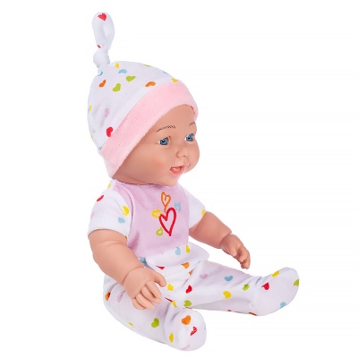 Кукла пупс Малышка с сердечками 30 см Dream Makers PU26 3