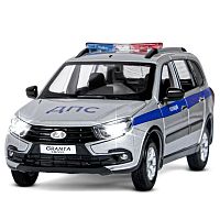 Коллекционная машинка Lada Granta Cross Полиция Автопанорама JB1251202