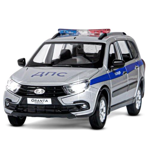 Коллекционная машинка Lada Granta Cross Полиция Автопанорама JB1251202