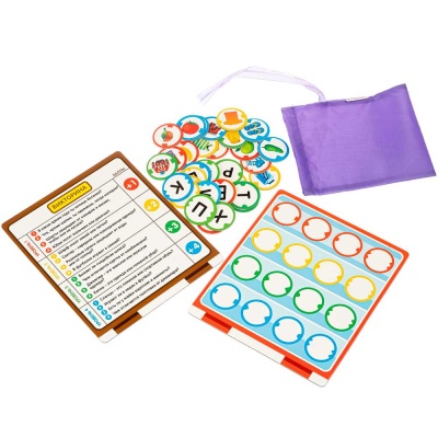 Настольная игра Лото и Викторина Съедобное-несъедобное Bondibon ВВ4871