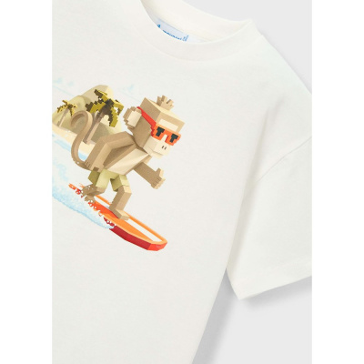 Футболка Mayoral 3077/82 молочный 03