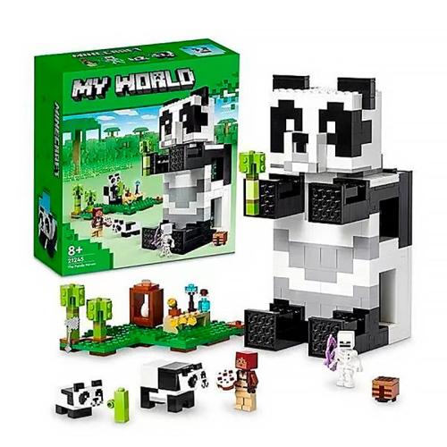 Конструктор блочный Minecraft Мой мир 553 детали Наша игрушка 8006-XLJM фото 3