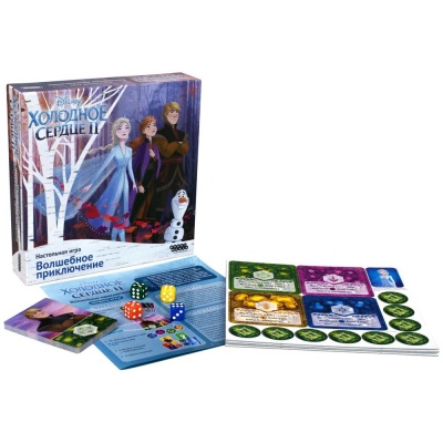 Настольная игра Холодное сердце 2 Волшебное приключение Hobby World 915178