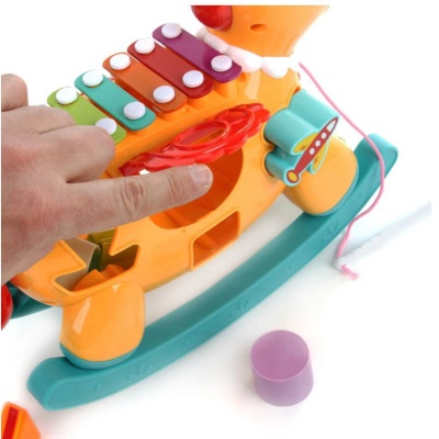 Игрушка развивающая Лошадка-ксилофон Huanger HE8024