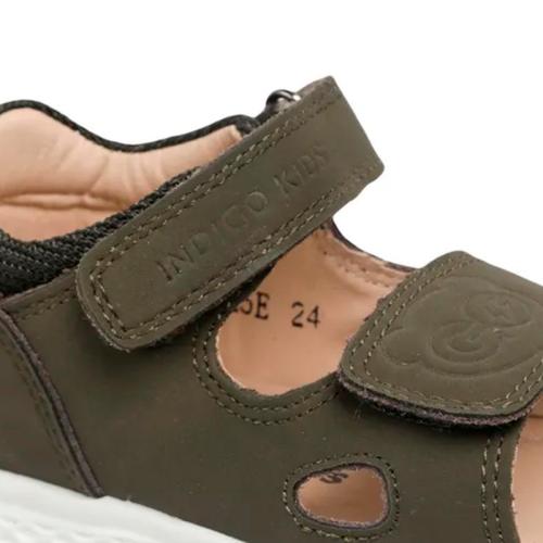 Сандалии для мальчика Indigo Kids 15-025E хаки фото 4