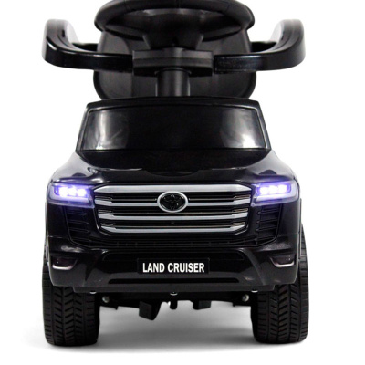 Детский толокар Toyota Land Cruiser 300 RiverToys Z002ZZ-B черный 2