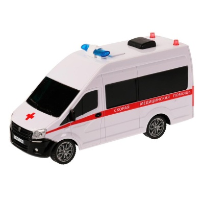 Машина на радиоуправлении Технопарк GAZELNEXT-21RCL-AMB-WH