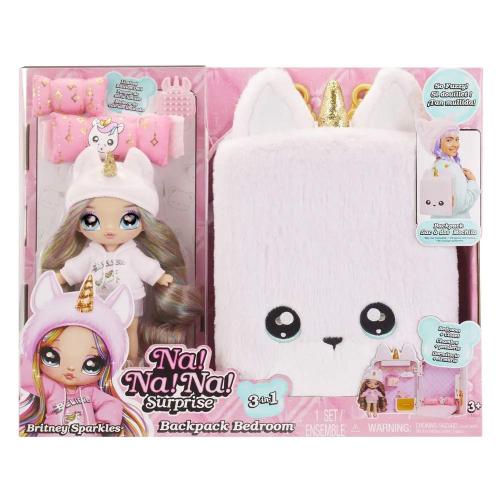 Кукла Бритни Backpack Bedroom Britney Sparkles Na! Na! Na! Surprise 42116 фото 2