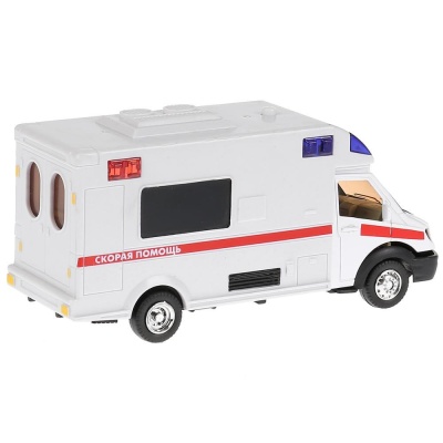 Металлическая модель Скорая помощь Технопарк 1022S-R 03