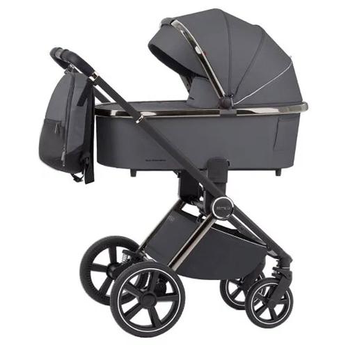 Коляска 2 В 1 Ultimo Cool Grey Chrome Carrello CRL-6511 фото 2