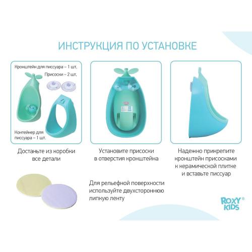 Писсуар для мальчиков Apple Boy Roxy Kids RBP-402CH фото 6