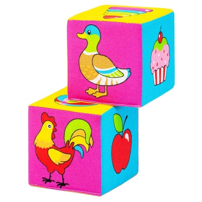 Мягкие кубики «Мякиши» Найди пару Мякиши 591