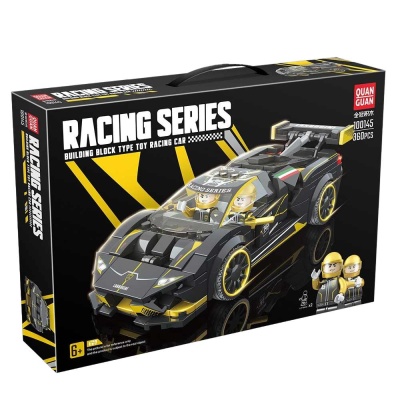 Конструктор Техно Гоночная машинка Racing Series, 360 деталей Quan Guan100145