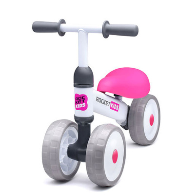 Детский трёхколёсный Беговел Rocket 134-WT белый 4