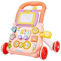 Игровой центр-ходунки Слоник, розовый Elefantino IT108400