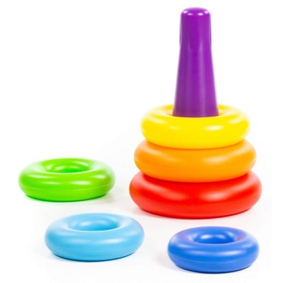 Развивающая игрушка Пирамидка Колечко Полесье 59260 02