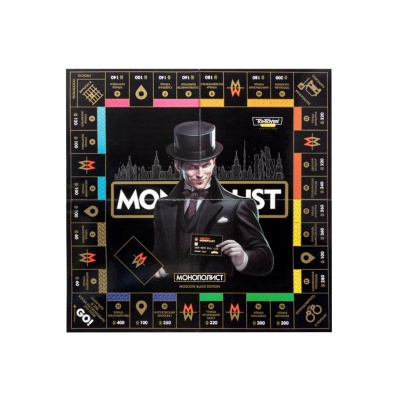 Игра настольная Монополист Black Edition Десятое Королевство 05060 02