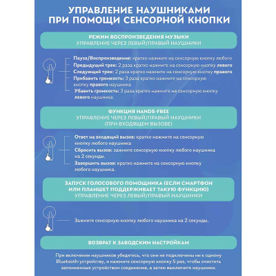 Беспроводные наушники детские Disney QS-13 Микки Маус