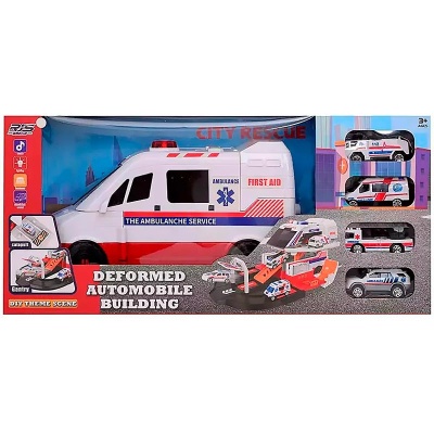 Парковка Скорая помощь инерционная SJ681B-1 4