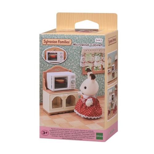 Набор Sylvanian Families Шкаф с микроволновой печью Epoch 5443 фото 3