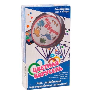 Настольные Мини игры  Цветная карусель Zhorya ZYB-B2821
