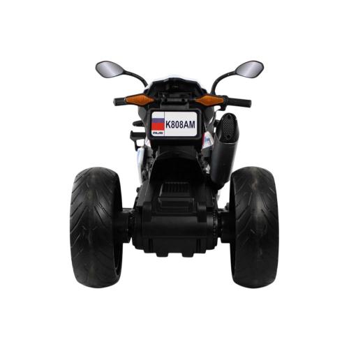 Детский электротрицикл RiverToys K808AM белый фото 10