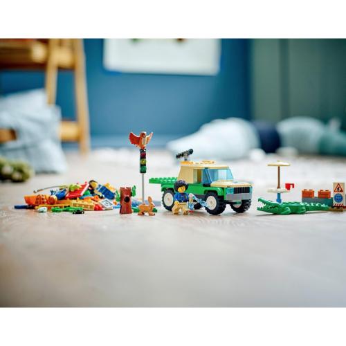 Конструктор Lego City Миссии по спасению диких животных Lego 60353 фото 4