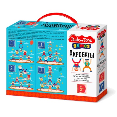 Настольная игра Baby Toys Акробаты Десятое Королевство 04331