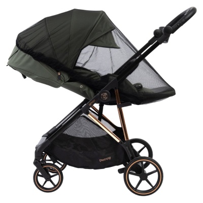 Прогулочная коляска Peppy Amici Green рама Gold (LX)