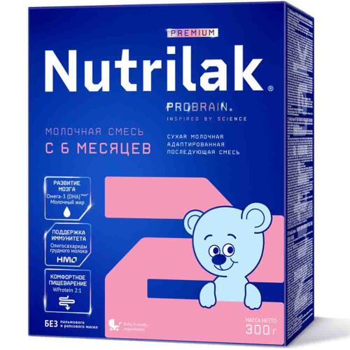 Смесь молочная Nutrilak Premium 2 300 г