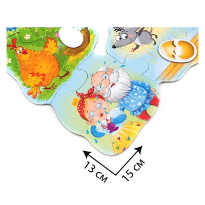 Игра настольная Путешествие по сказке Курочка Ряба Vladi Toys VT2909-12