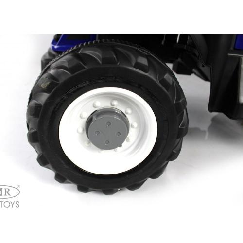 Детский электромобиль RiverToys B222CP синий фото 7