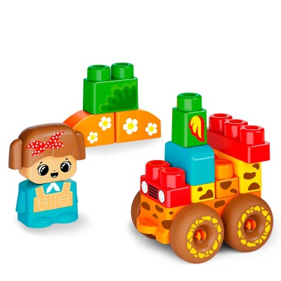 Конструктор Baby Blocks Сафари 20 деталей Десятое Королевство 03912 01