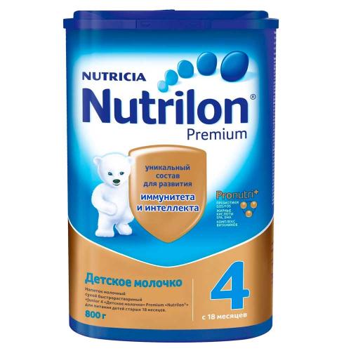 Сухая молочная смесь Nutrilon 4 Premium (с 18 мес) 800 г