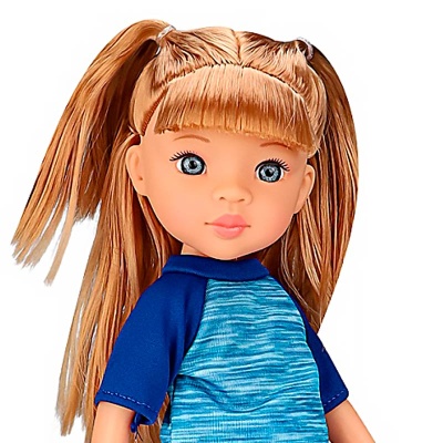 Кукла роза 33 см одежда Рыжий кот ИК-0404 3